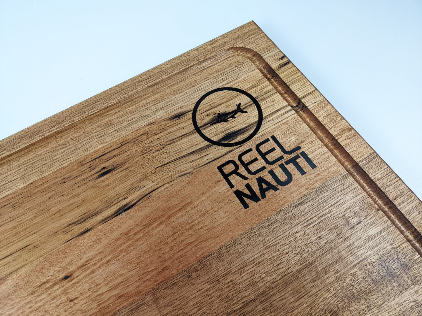 Cutting Boards with Epoxy Logo