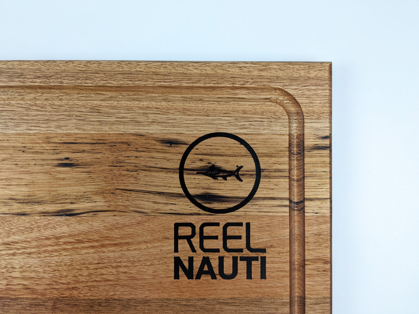 Cutting Boards with Epoxy Logo