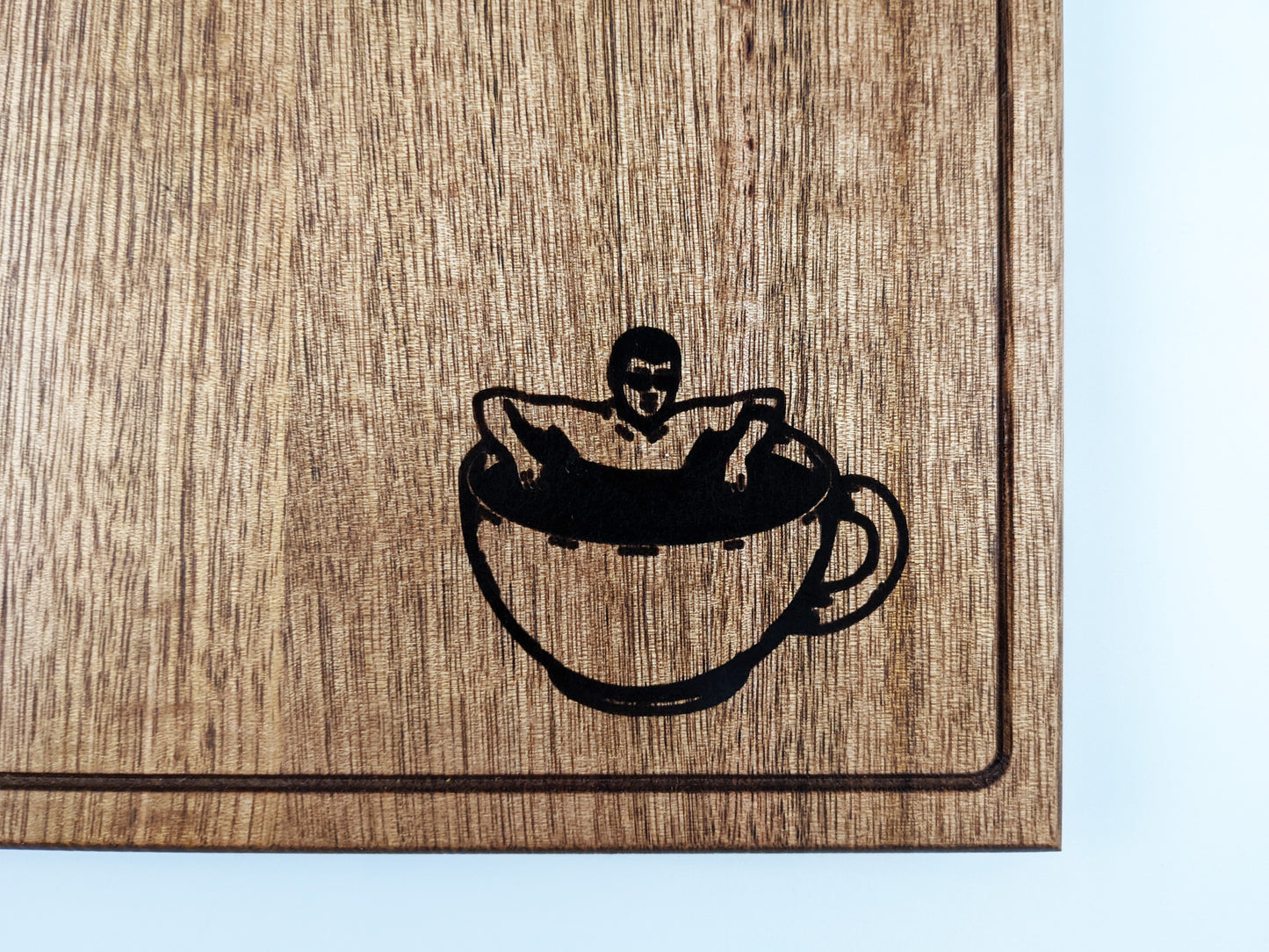 Cutting Boards with Epoxy Logo