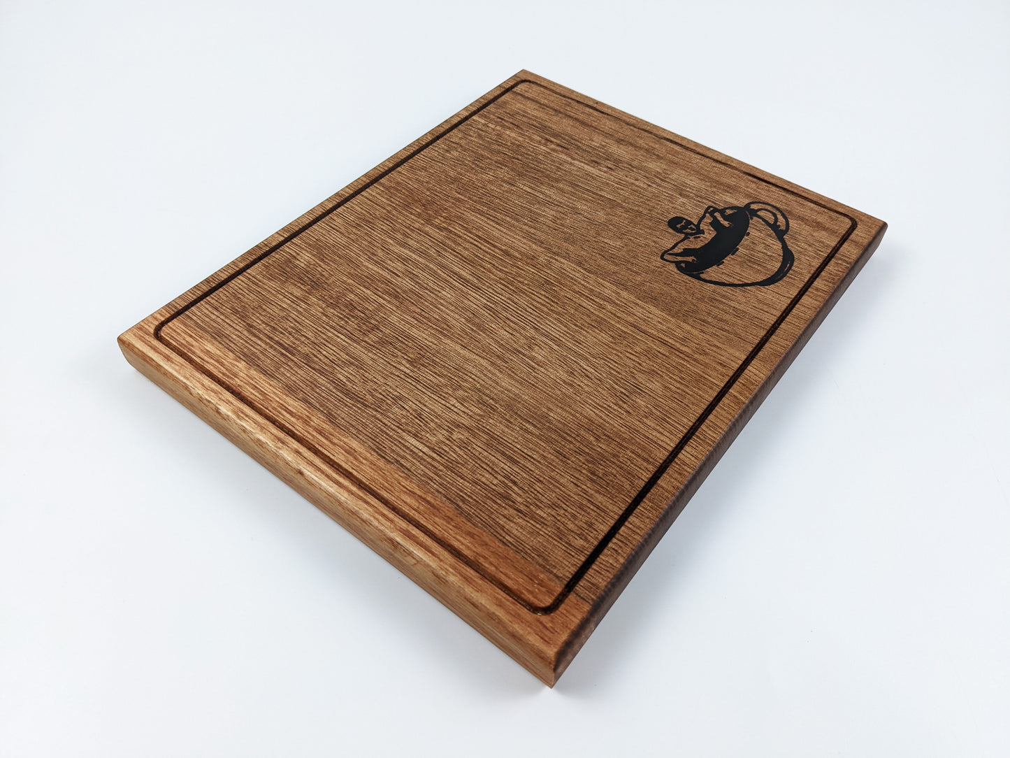 Cutting Boards with Epoxy Logo