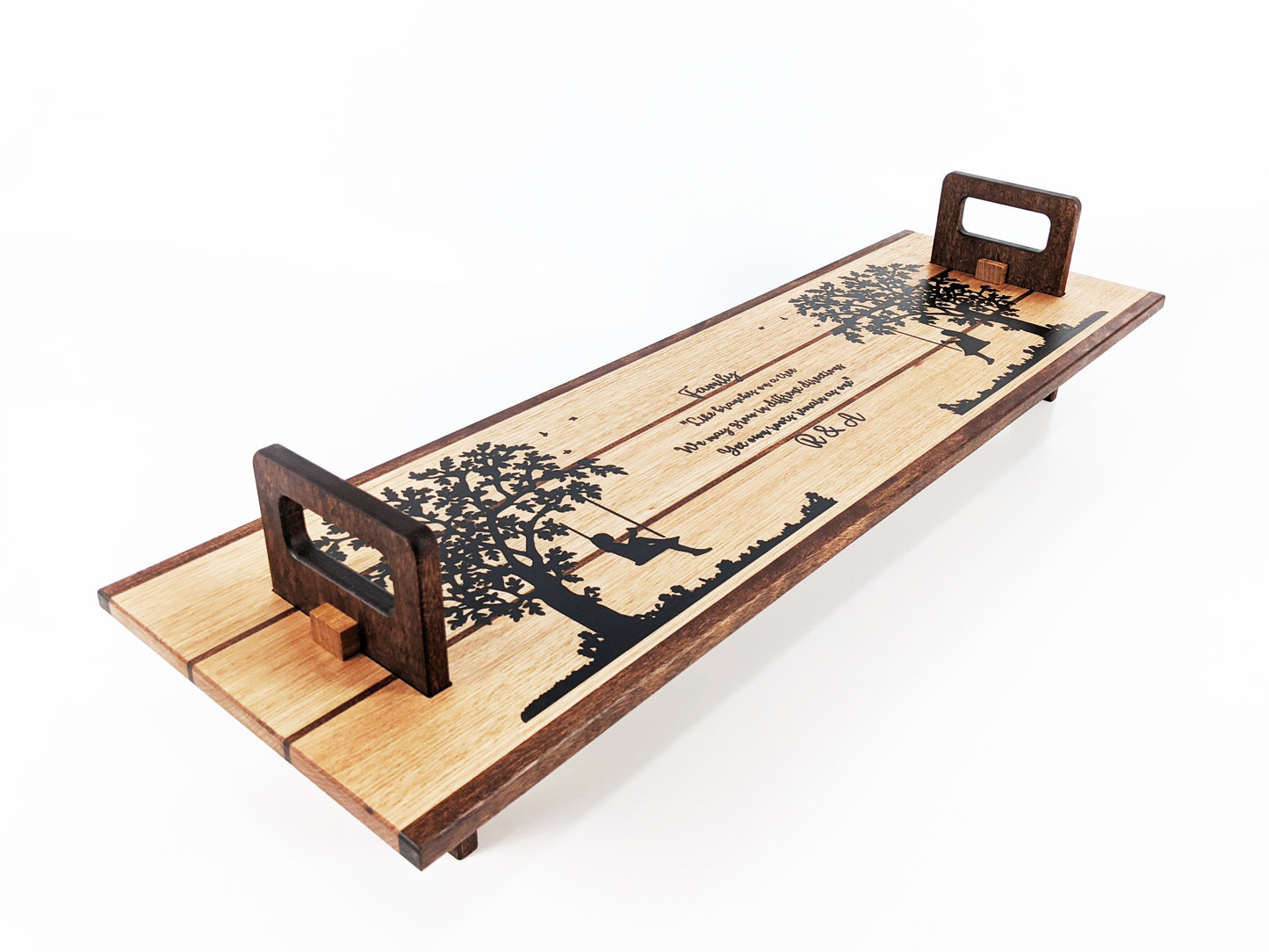 Elevated Serving Boards with Epoxy