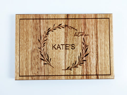 Leaf Design Cutting Boards