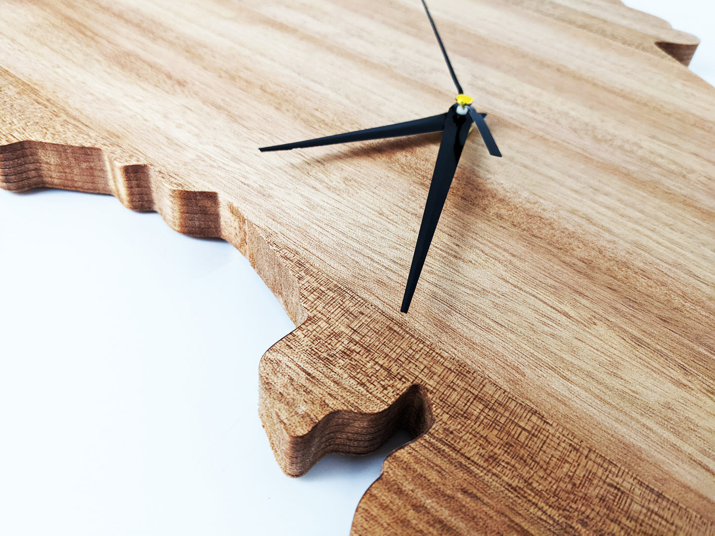 Australia Map Clock with Numbers