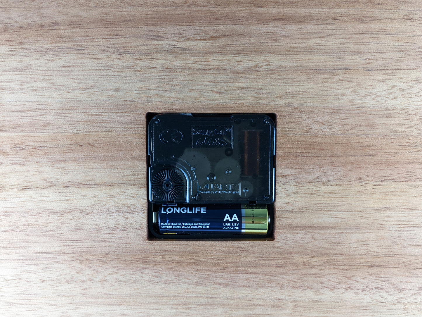 Australia Map Clock with Numbers