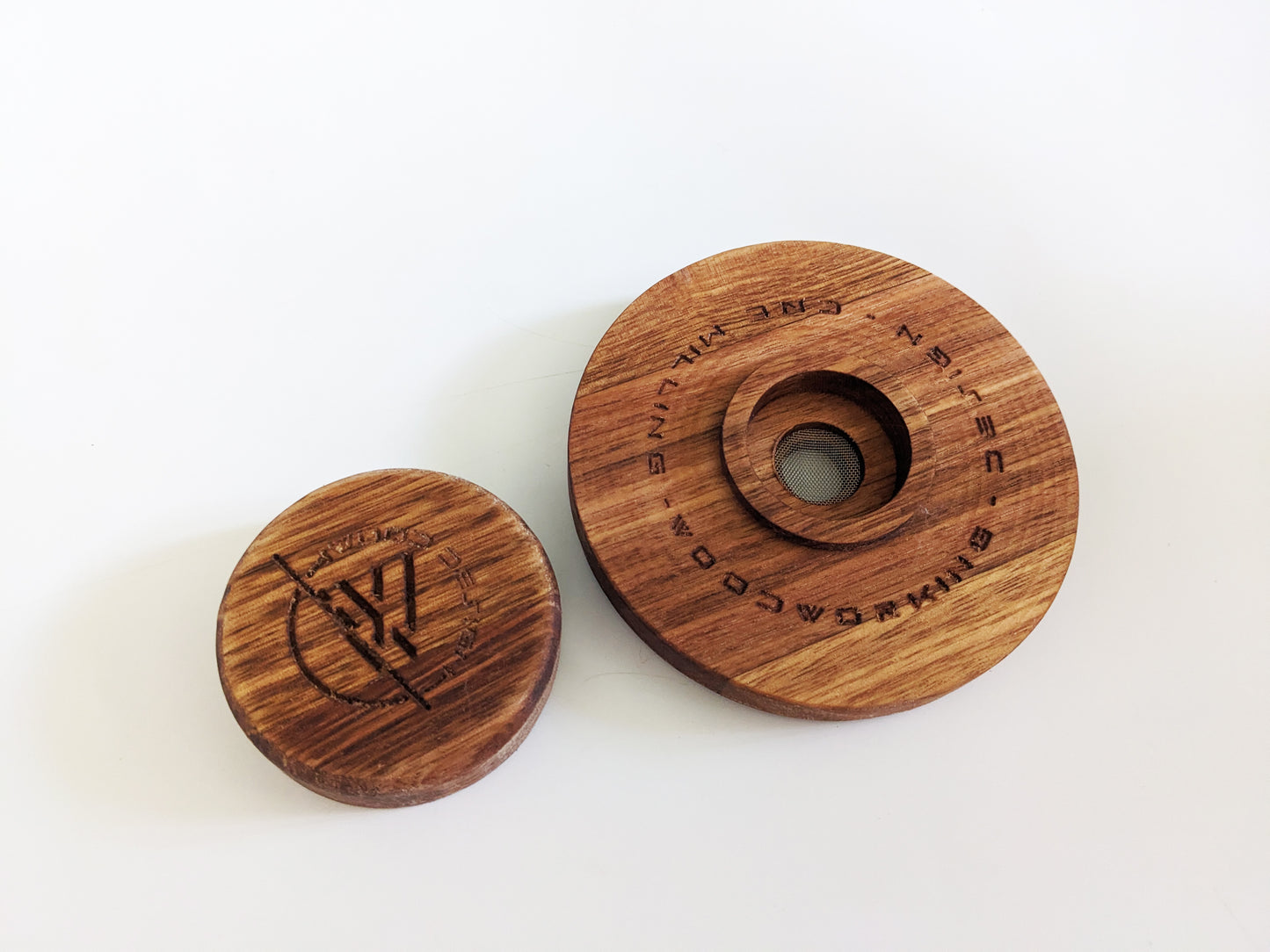 Personalised Wood Whiskey Smoker