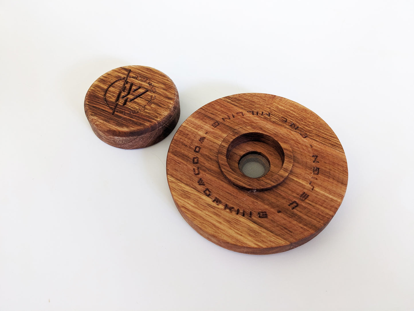 Personalised Wood Whiskey Smoker