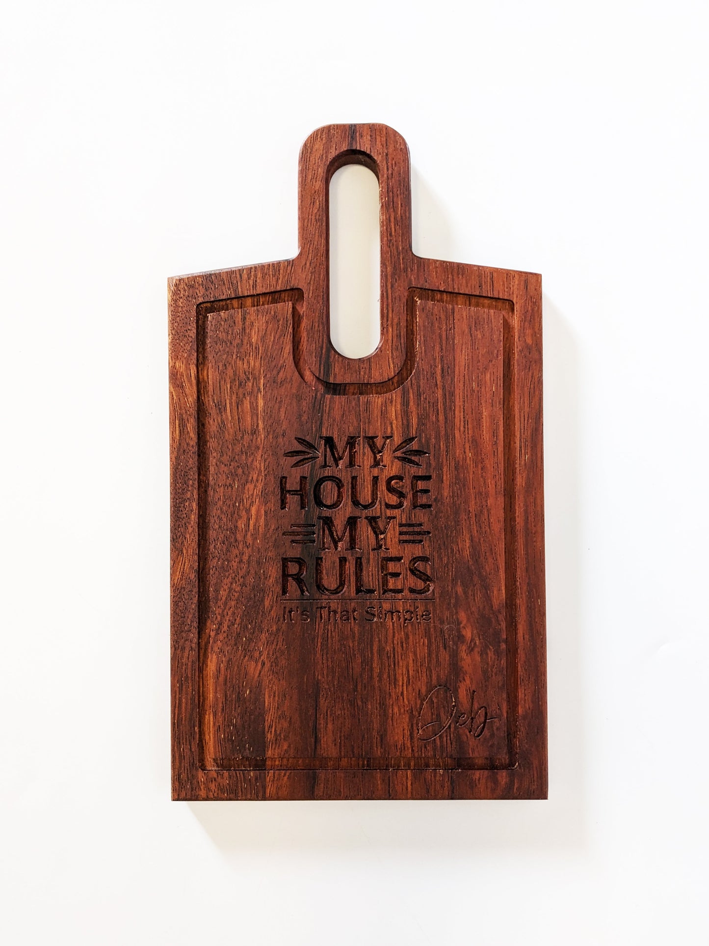 Personalised Cutting Boards with Quotes and Name