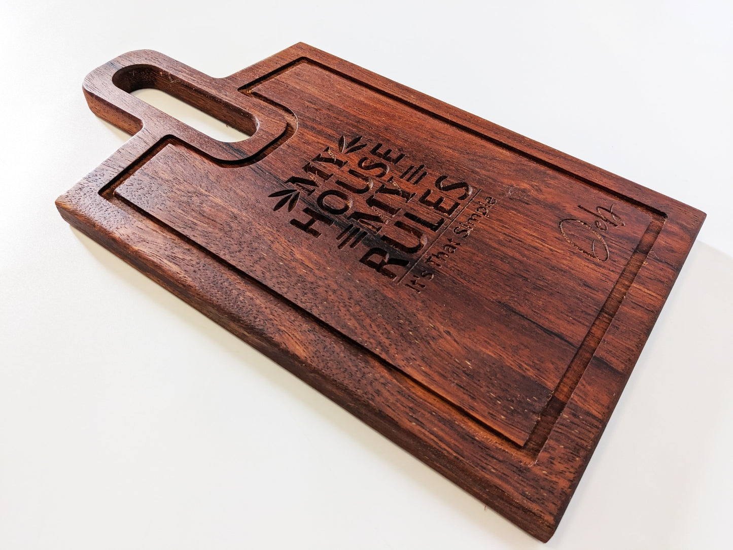 Personalised Cutting Boards with Quotes and Name