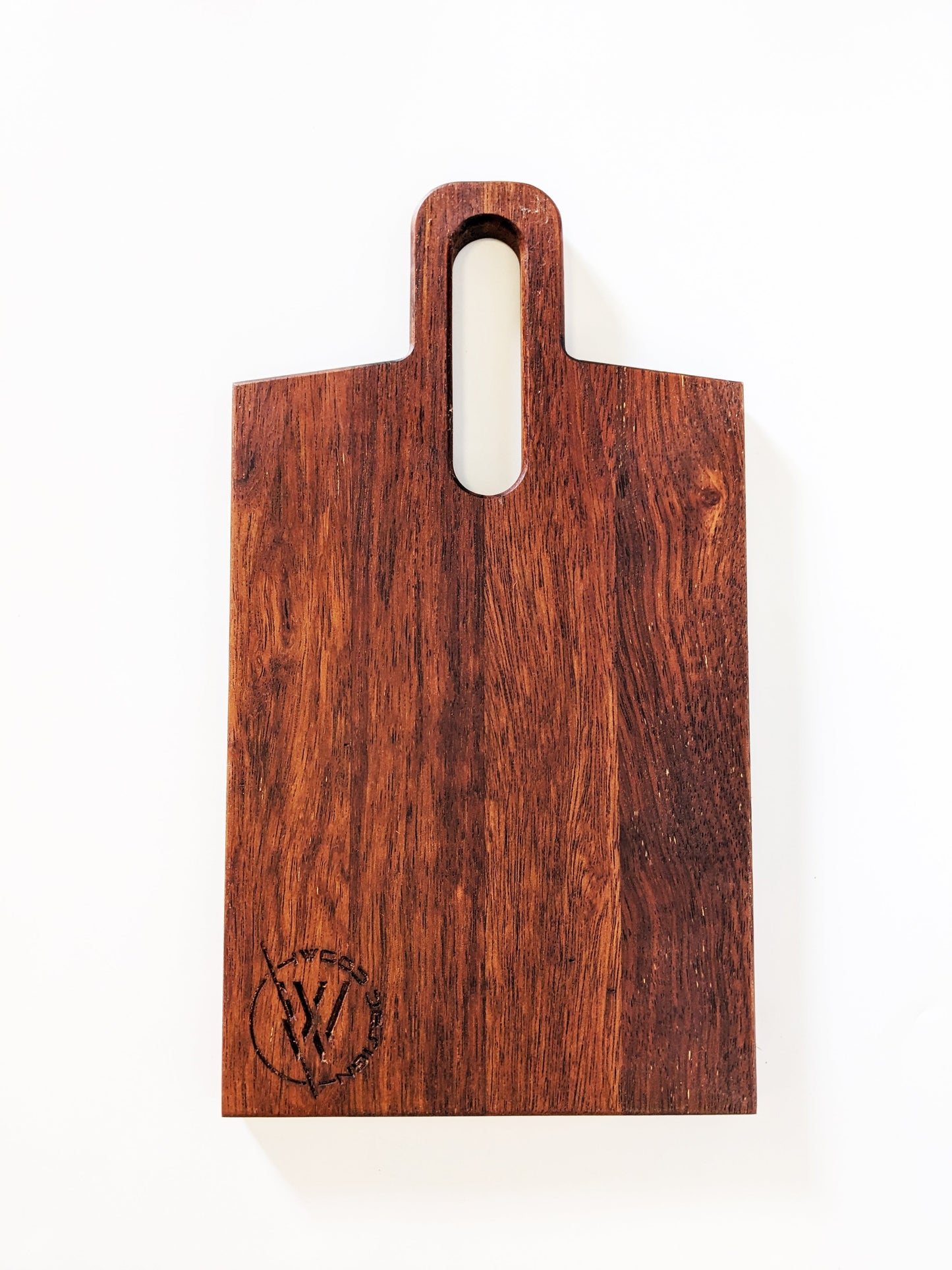 Shaped Cutting Boards with Epoxy Logo
