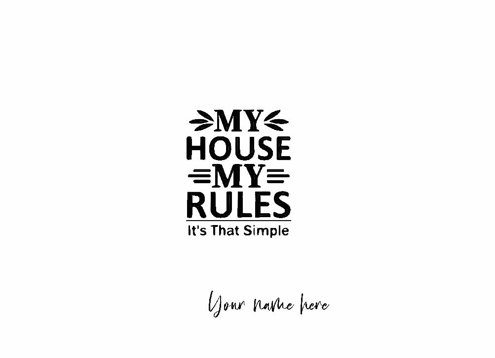 Personalised Cutting Boards with Quotes and Name