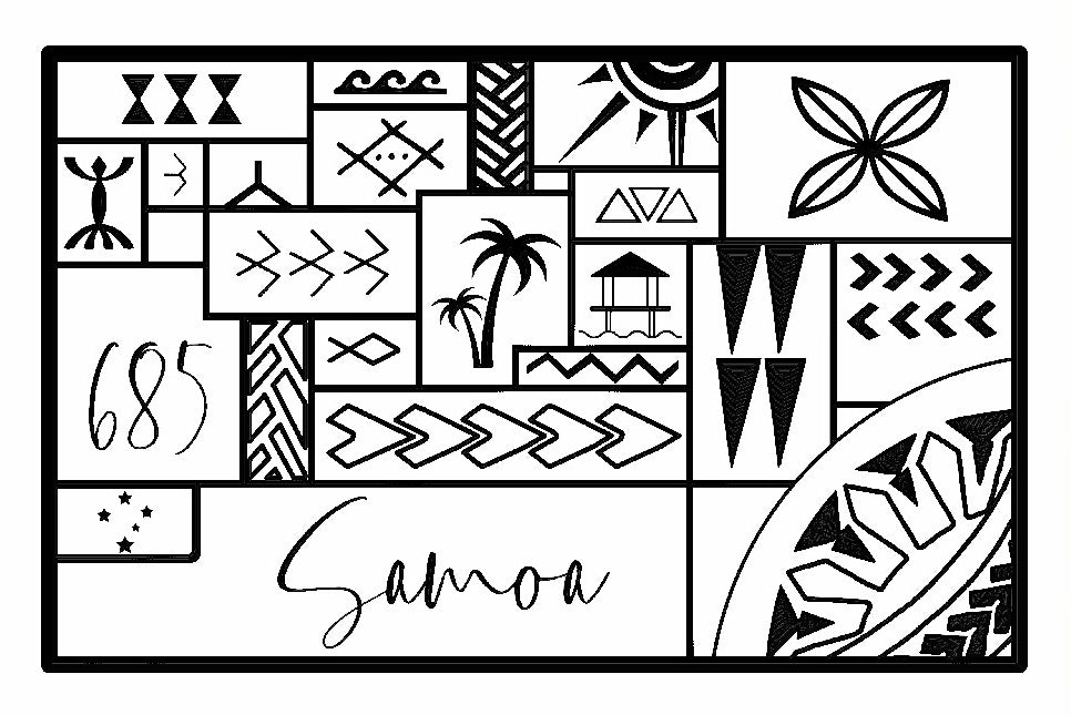 Samoa Design Cutting Boards with Epoxy