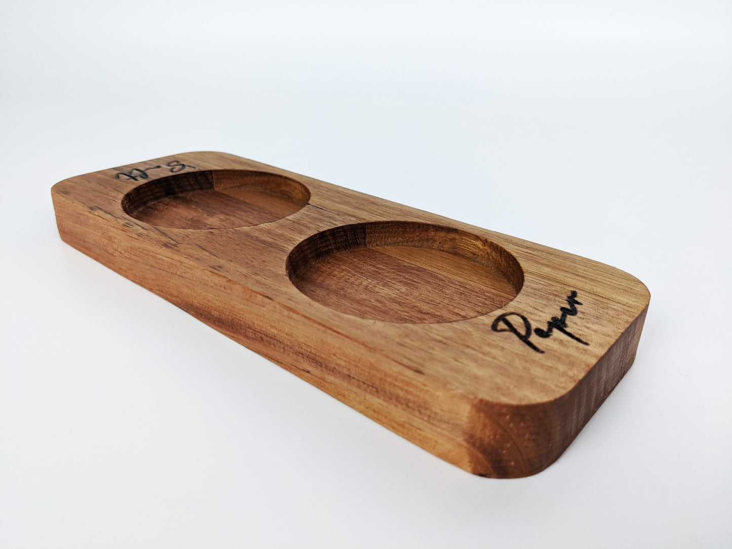 Wood Salt and Pepper Tray