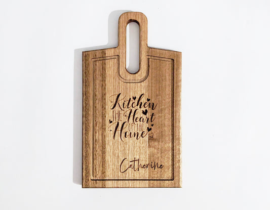 Personalised Cutting Boards with Quotes and Name